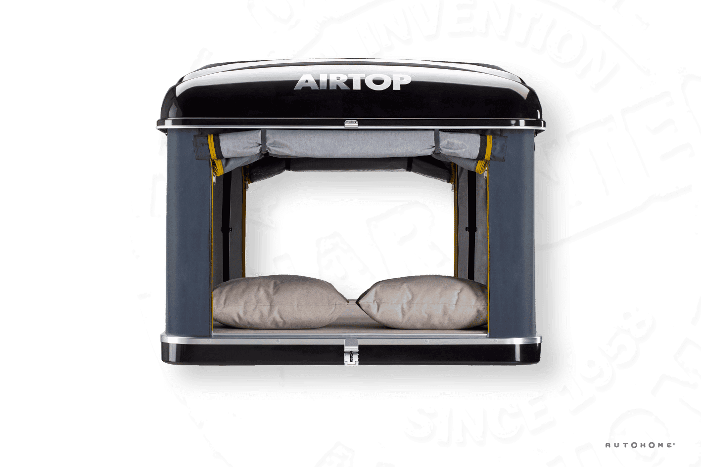 Dachzelt Airtop Plus von Authome blackstorm mit 2 Kissen
