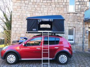 Dacia Stepway mit Dachzelt Grand Tour