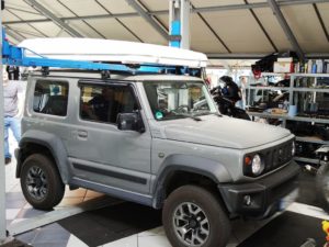 Suzuki Jimny mit Autohome Dachzelt