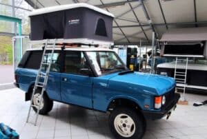 Range Rover classic mit Dachzelt Autohome Maggiolina Airlander Plus