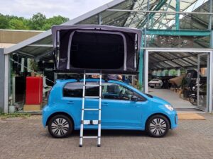 VW e-up mit Dachzelt Lazy Tent
