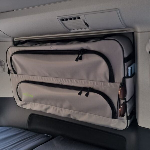 Fenstertasche VW T5 T6 T6.1 California grau von LAYZEE und Pongobag