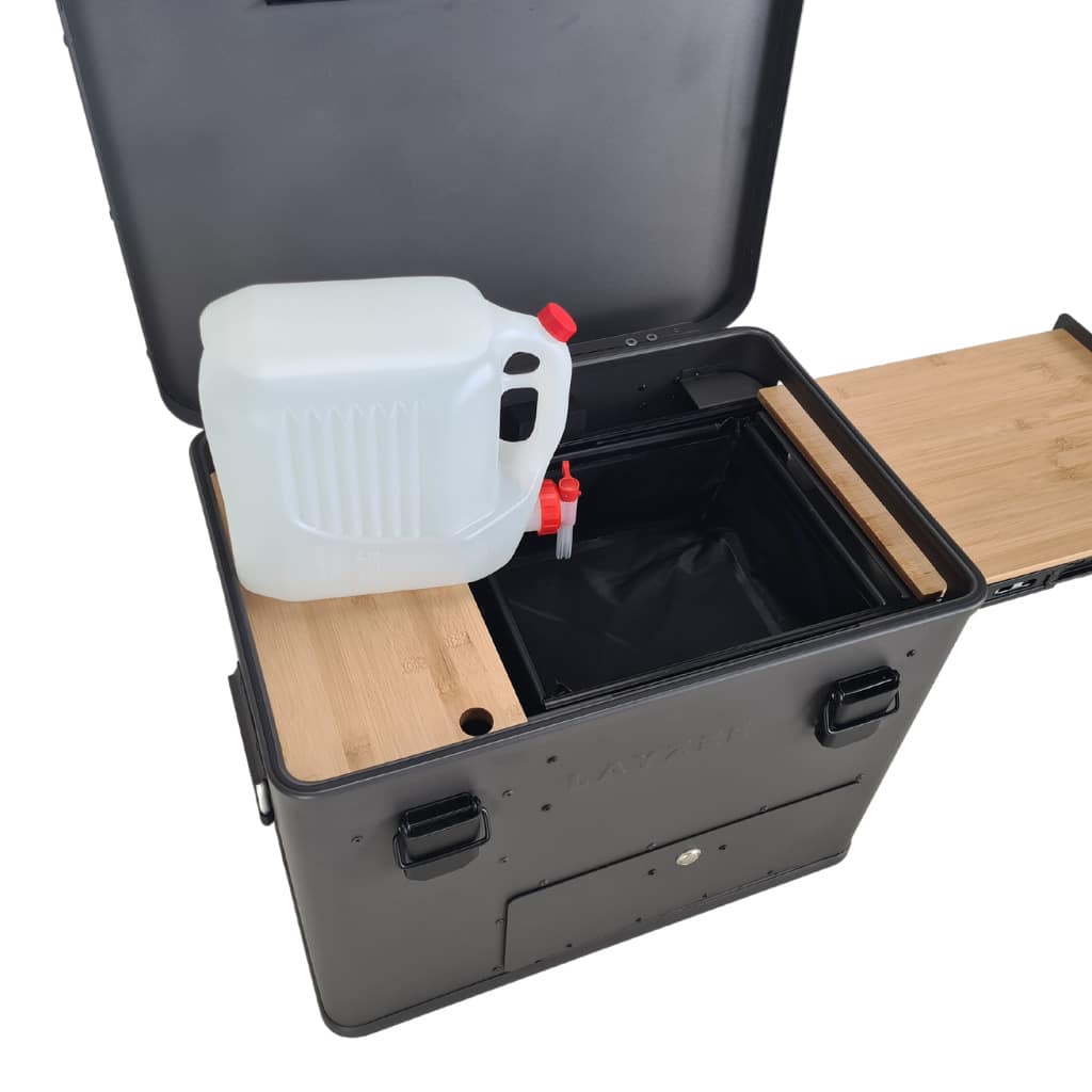 5 L Wasserkanister mit verzinkt Hahn Wasserbehälter BPA-frei Kanister  Trinkwasserkanister Camping : : Sport & Freizeit